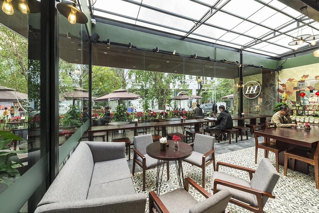 Quán Cafe Phong Cách Eco (Green Cafe)